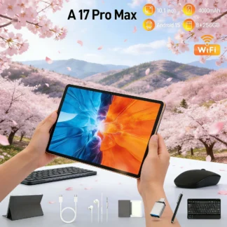 Tablet A17 Pro Max 8+256GB 10.1" FHD Screen 4000mAh Battery Type-C Port GPS Navigation E Book Reader Tablet