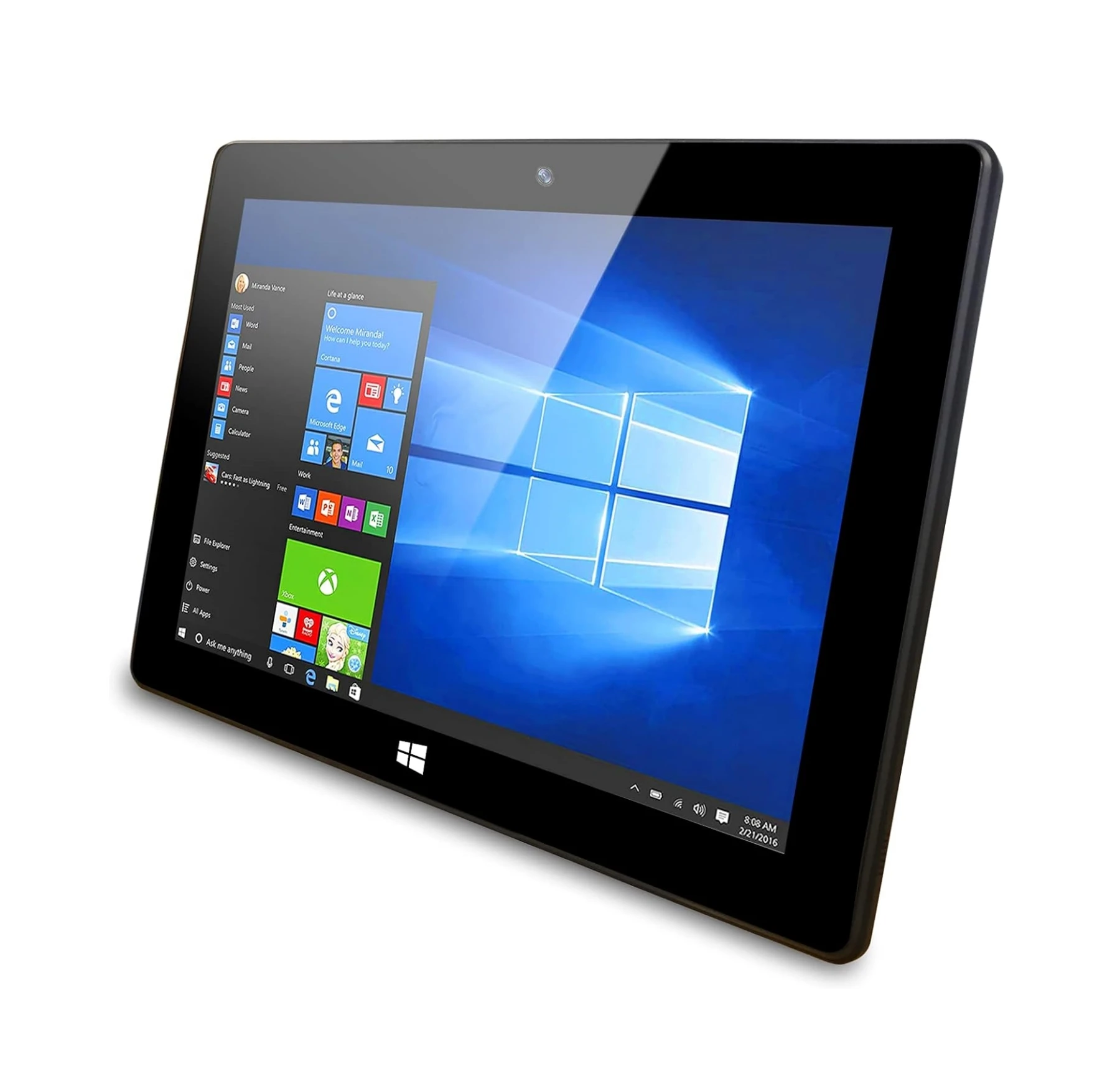 8GB RAM 128GB ROM 10.1 Inch Windows 10 Tabletc PC 64bit Intel Atom x5-Z8350 CPU 1920 x 1200 IPS 1*USB 3.0 Port AR10 - الصورة 5