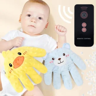 Baby Electric Soothing Palm Sleep Pillow Newborn Heated Remote Control Simulated Palm Slapping Sleep Pad Baby Care Accessories
