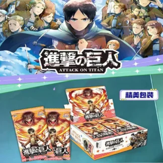 Attack on Titan Classic Anime Collection Cards Eren Jaeger Mikasa Ackerman Battle Roles Japanese Anime Gifts