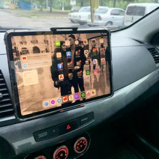 Car CD Slot Tablet Stand Phone Holder Universal 360° Rotating Mount Compatible for Ipad Pro Mini Air Xiaomi Samsung Pad 4-11"