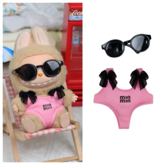 Swim Ring Swimsuit For 3.0 Labubu V1 V2 V3 Outfit For Ropa Labubu Doll Accessories