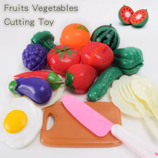 Kitchen Food Set, Fruit And Vegetable Cutting And Shredding   Children's Simulated Toys