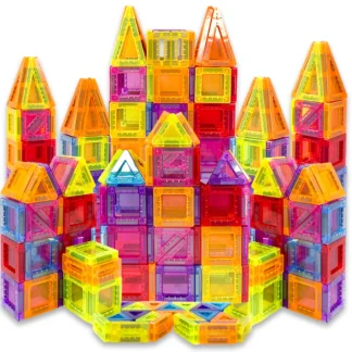 Magnetic Building Blocks Construction Sets Mini Size DIY Montessori Sensory Educational Magnets Toys For Boys Girls Kids Gift