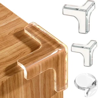 Baby Safety Silicone Kids Proofing Edge Protector Soft Transparent Children Anti Collision Table Corner Edge Protection Cover