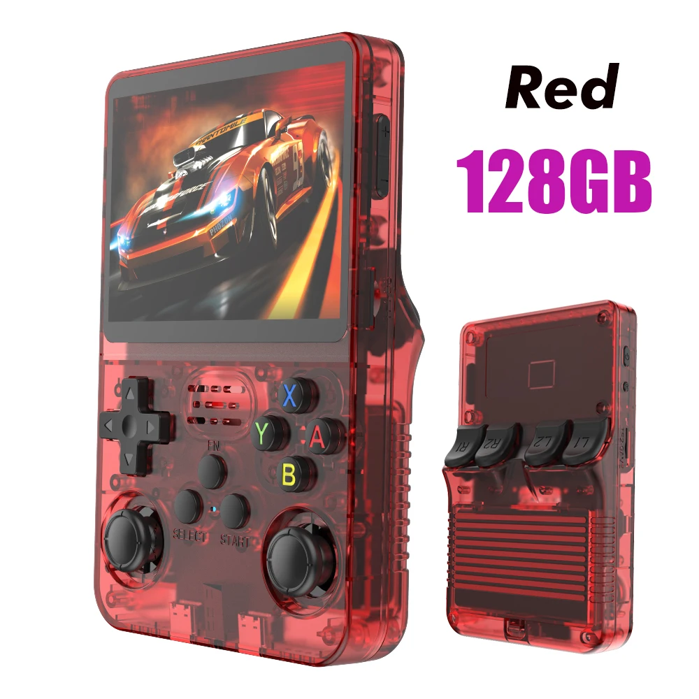 Open Source R36S Retro Handheld Video Game Console Linux System 3.5 Inch IPS Screen Portable Pocket Video Player R35S 64GB Games - Image 7