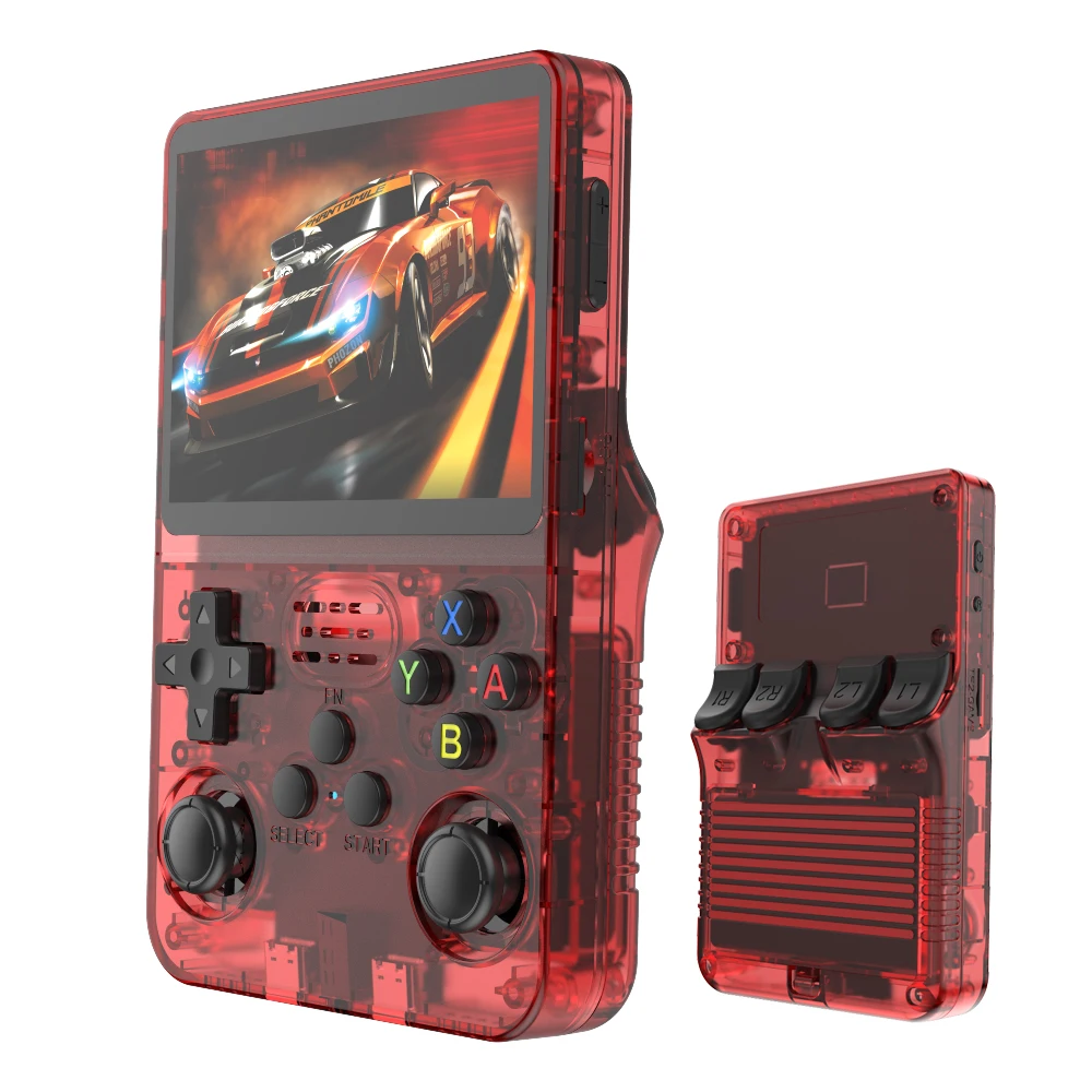 Open Source R36S Retro Handheld Video Game Console Linux System 3.5 Inch IPS Screen Portable Pocket Video Player R35S 64GB Games - Image 16