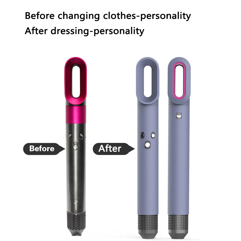 Silicone Cover Case For Dyson Airwrap Styler Pre-styling Dryer Accessorie Washable Prevent scratches and breaks Protective Cover - Image 3