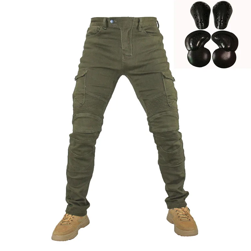 Motorcycle Jeans Pantalones Motocicleta Hombre Featherbed Jeans Standard Version Car Ride Trousers Pant Summer Riding - Image 11