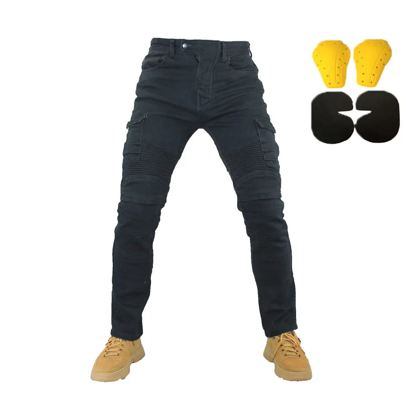 Motorcycle Jeans Pantalones Motocicleta Hombre Featherbed Jeans Standard Version Car Ride Trousers Pant Summer Riding - Image 2
