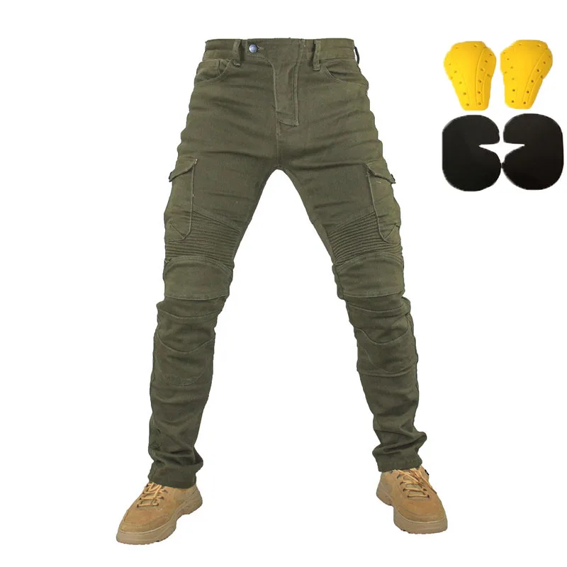 Motorcycle Jeans Pantalones Motocicleta Hombre Featherbed Jeans Standard Version Car Ride Trousers Pant Summer Riding - Image 7