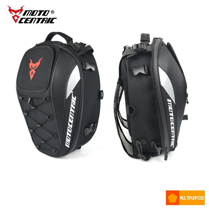 Motocentric Waterproof Motorcycle Tail Bag Multifunction Motorcycle Rear Seat Bag High Capacity Motorcycle Bag Rider Backpack - Image 4