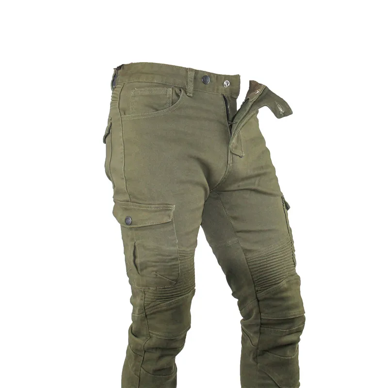Motorcycle Jeans Pantalones Motocicleta Hombre Featherbed Jeans Standard Version Car Ride Trousers Pant Summer Riding - Image 5