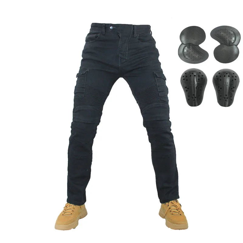 Motorcycle Jeans Pantalones Motocicleta Hombre Featherbed Jeans Standard Version Car Ride Trousers Pant Summer Riding - Image 9