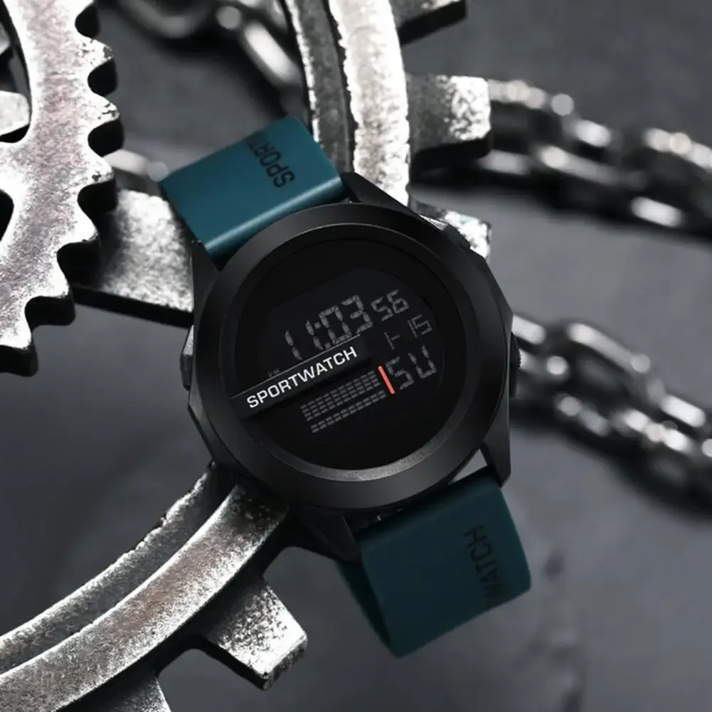 Men's Sports Watches Alarm Clock Multifunction Men LED Digital Watch Waterproof Fitness Sport Electronic Watch for Male Clock - Image 2