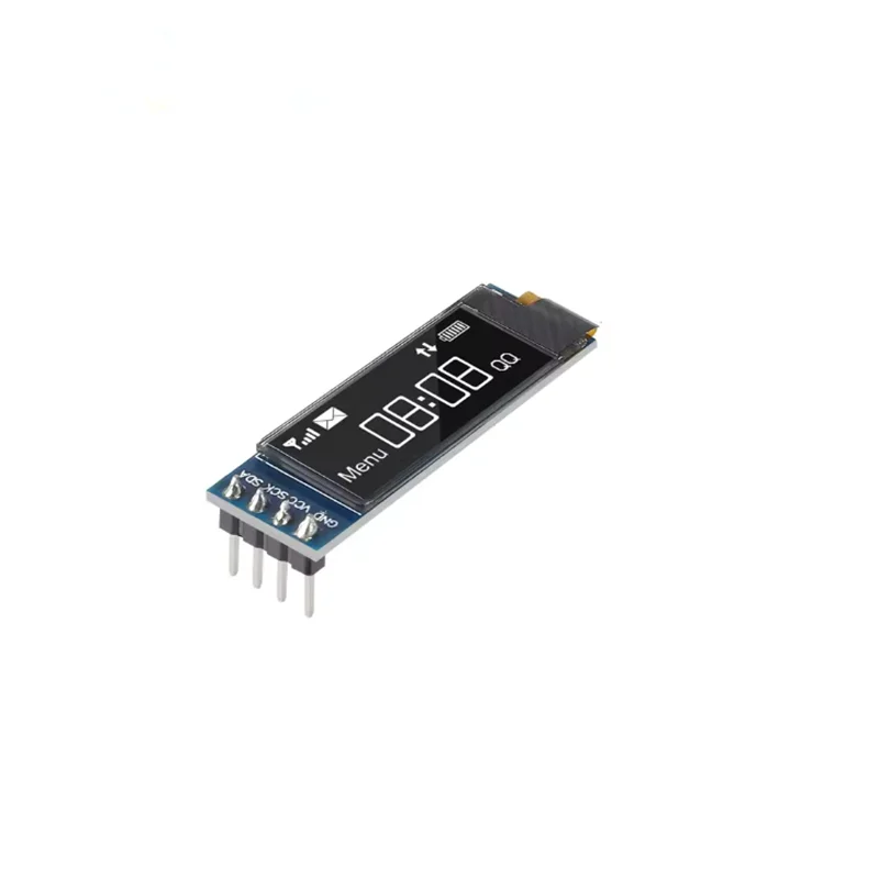 1-10pcs 0.91 inch OLED display module white/blue OLED 128X32 LCD LED Display SSD1306 12832 0.91 IIC i2C Communicate for ardunio - Image 3