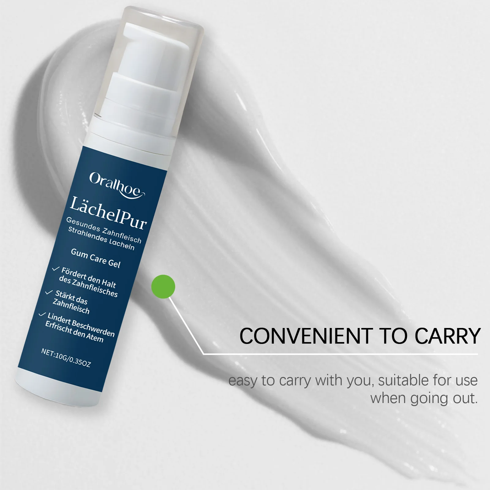Teeth Care Gel Oral Care Gentle Gum Soothing Gel Fresh Breath Clean Travel Size Tooth Damage Serum Toothpaste Relieve - Image 6