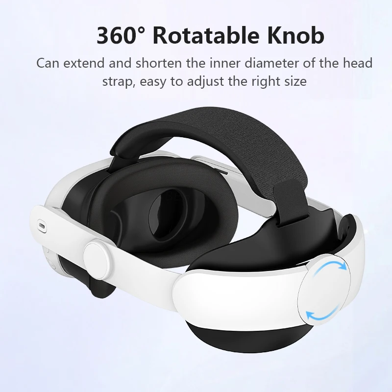 Adjustable Elite Head Strap for Quest 3/3S Comfortable to Wear for Meta Quest 3S/3 Headstrap Replacement VR Headset Accessories - Image 5
