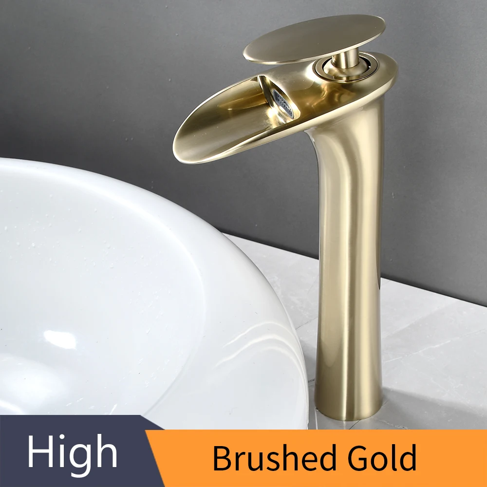 White Basin Faucets Modern White Bathroom Faucet Waterfall faucets Single Hole Cold and Hot Water Tap Basin Faucet Mixer Taps - Image 17