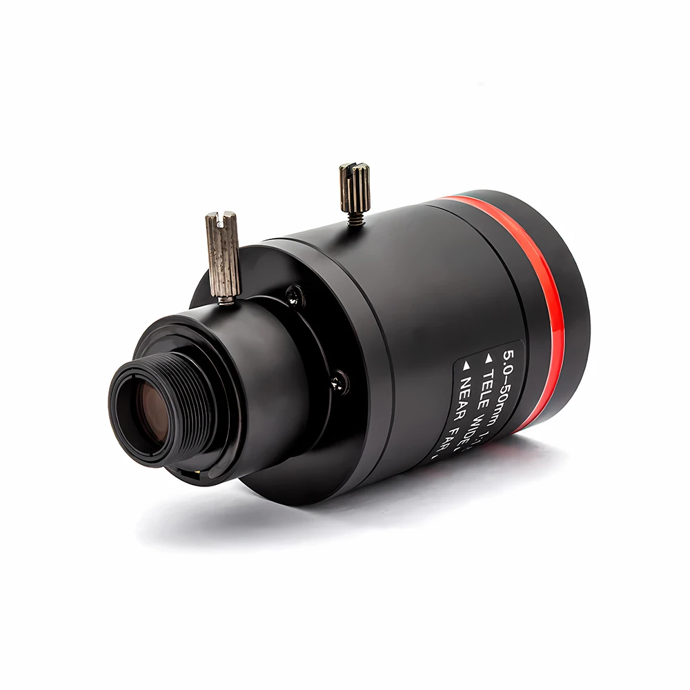 WGWK HD 5MP Varifocal M12 Mount Lens 5-50mm 1/2.7" IR Filter Manual Focus And Zoom For CCTV Security Camera Long Distance View - Image 3