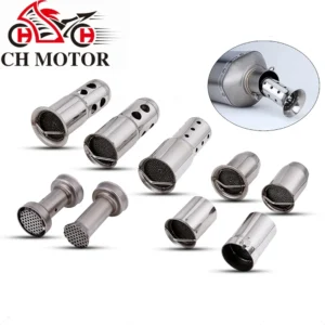 slip-on Alconstar- 51mm/60mm Inlet Motorcycle Exhaust Muffler Stainless DB Killer Moveable DB Killer Noise Sound Eliminator Race