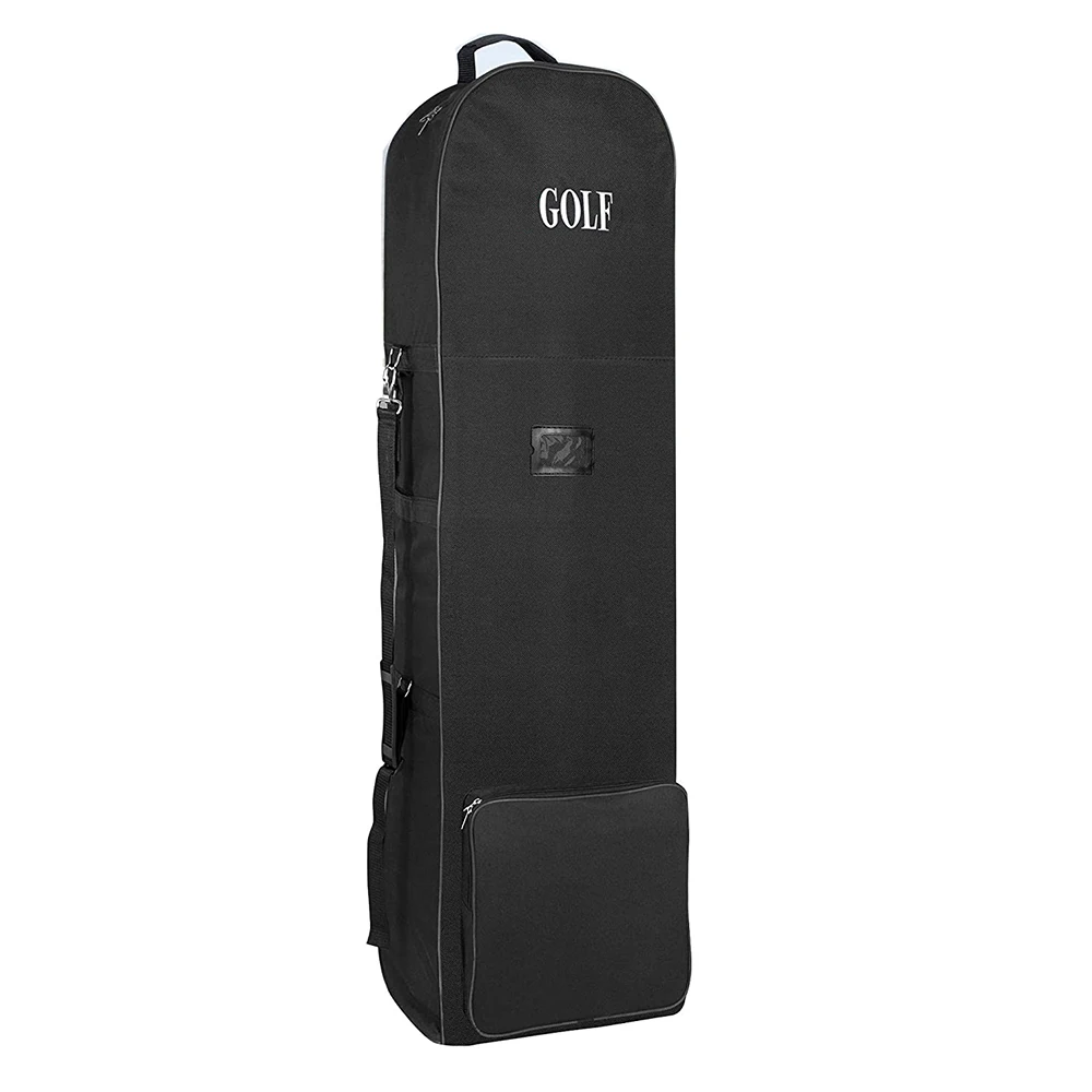 Soft Golf Travel Bags With Wheels Large Capacity Aviation Bag Practical Durable 600D Golf Club Bags Storage Pouch - Image 7
