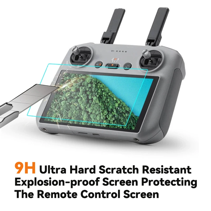 Protective Film for DJI Mini 3/3 Pro Mini 4 5 Pro HD Glass Screen Protector Anti-Scratch Screen Film RC RC 2 Remote Accessories - Image 2