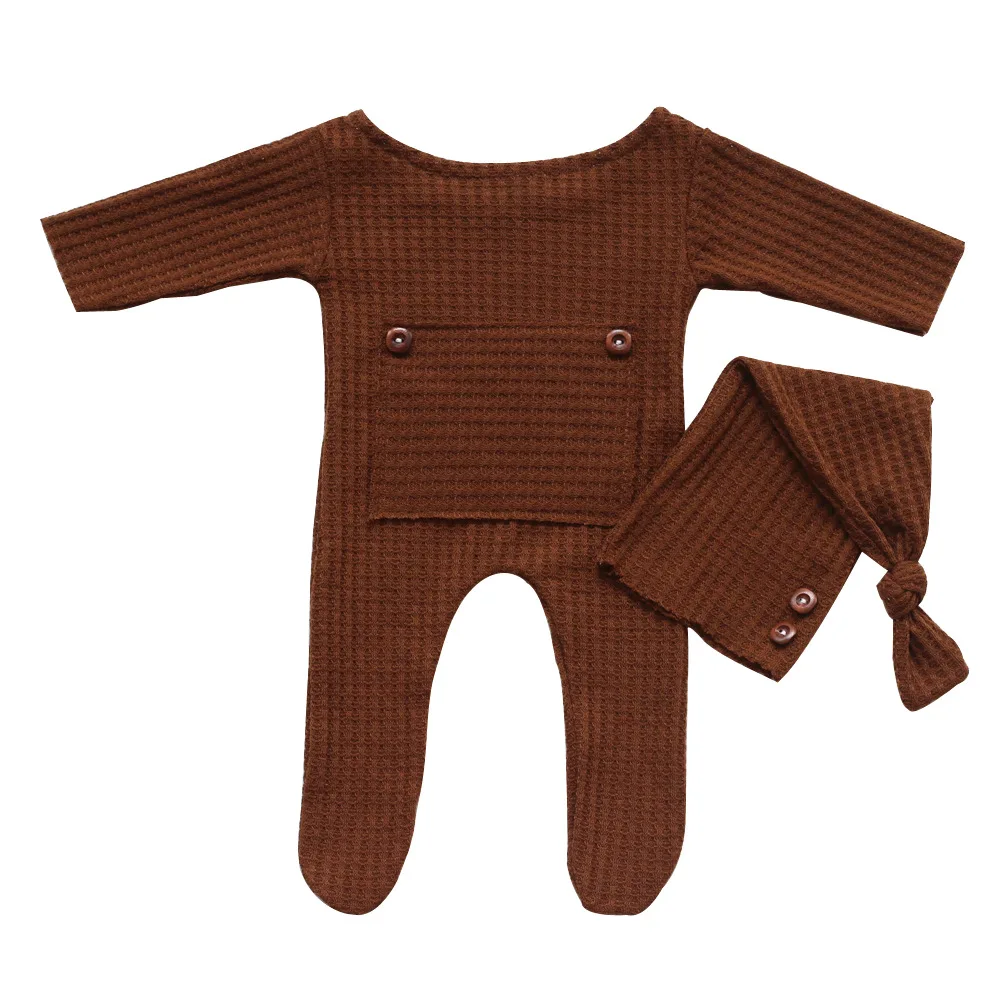 Newborn Photography Props Baby Romper Bodysuits Outfit Photography Studio Shoot Newborn Photo Outfits - Image 8