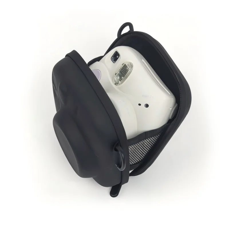 For Fujifilm Instax Mini 7+ 8/9/11/12/40 EVA Universal Hard Case Storage Bag Polaroid Camera Bag Shell with Shoulder Strap