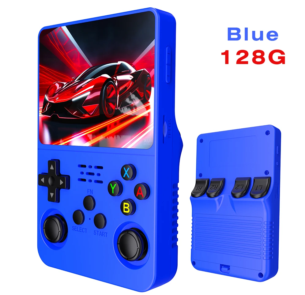 Open Source R36S Retro Handheld Video Game Console Linux System 3.5 Inch IPS Screen Portable Pocket Video Player R35S 64GB Games - Image 14