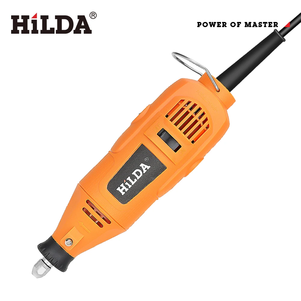 HILDA 500W Green Engraver Electric Drill 6-Position Variable Speed High-Power Woodworking Rotary Tools Set Grinder Polishing - Image 9