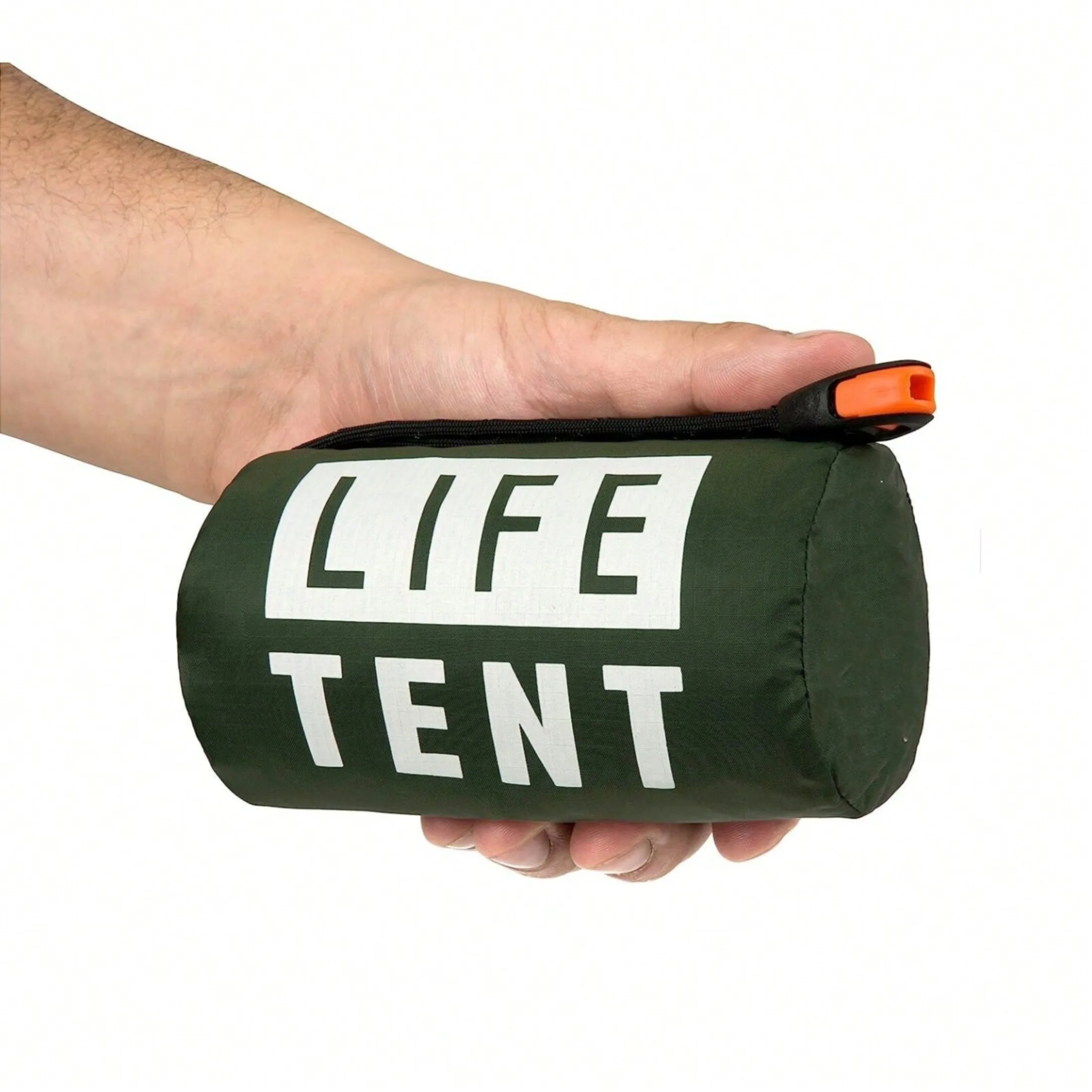 2 Person Emergency Shelter Bivy Survival Tent Kit Mylar Tube Tent Sleeping Bag Waterproof Outdoor SOS Thermal Blanket Reusable - Image 2