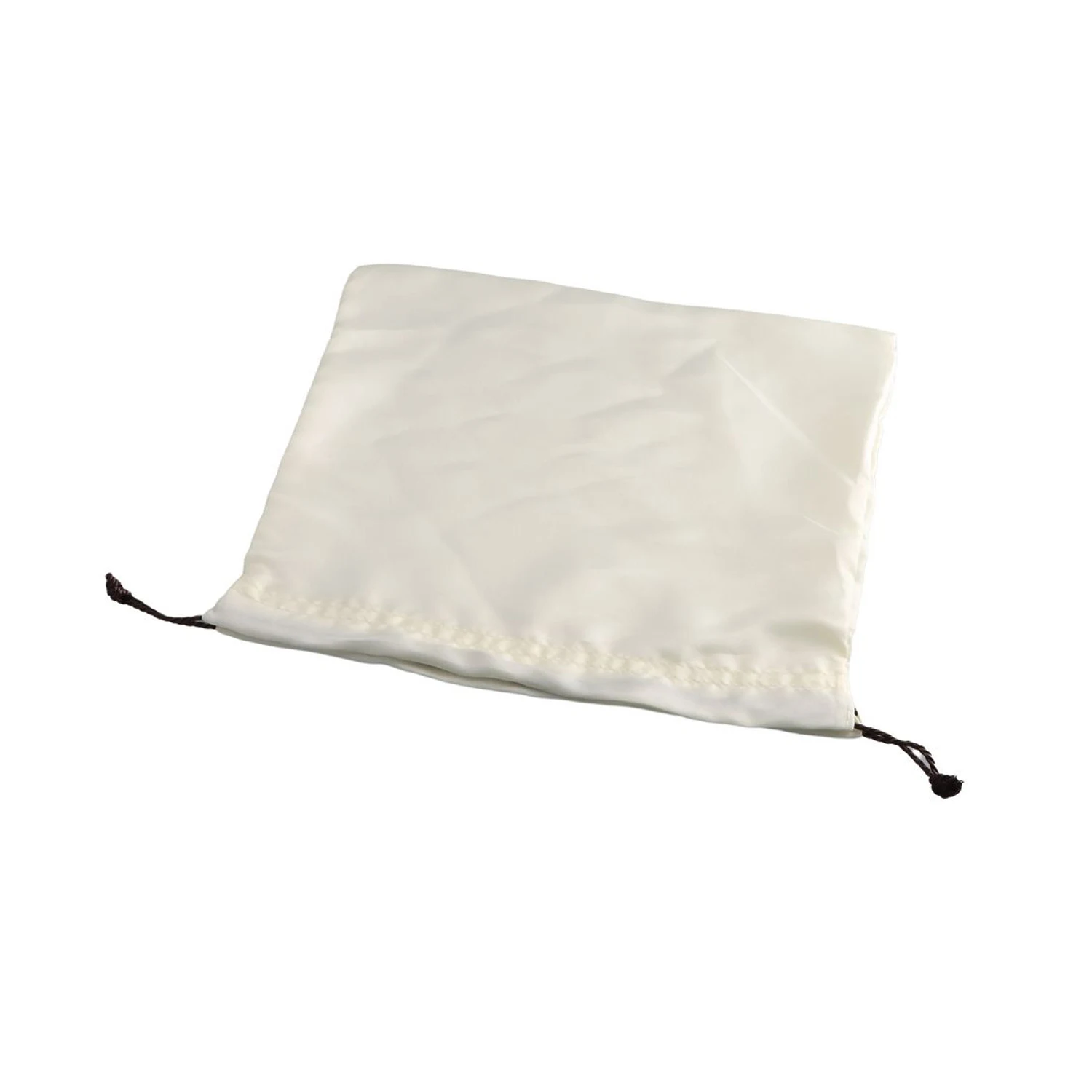 Large Silk Satin Drawstring Care Bag Custom Wigs Storage Dust Proof Packaging Pouch Black Reusable Sack Handbag Shoes Travel Bag - Image 9