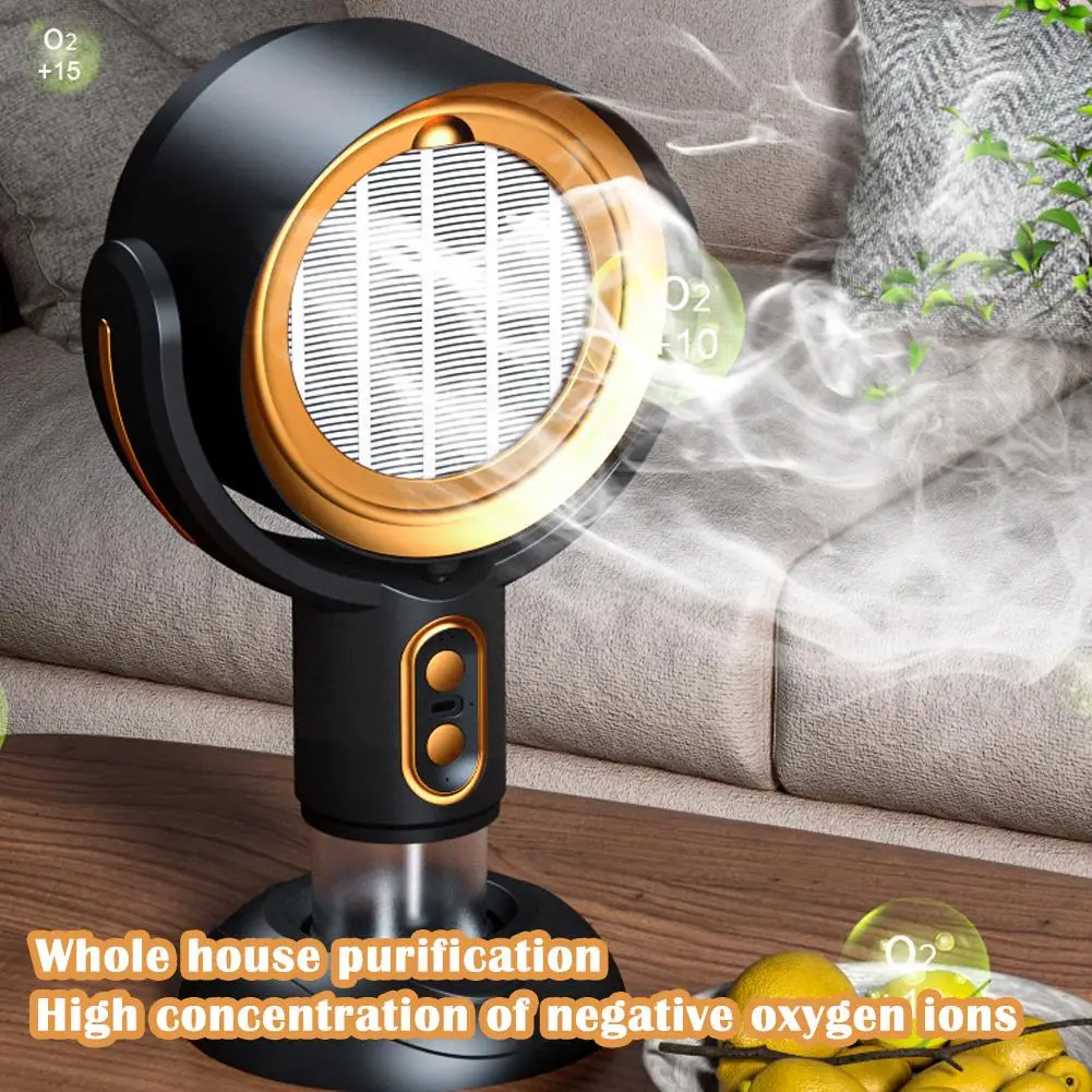 Negative Ion Range Hood Air Cleaner Compact Design for Kitchen Removes Oil Smoke Odors Improves Air Quality Healthy Living Home - Image 3