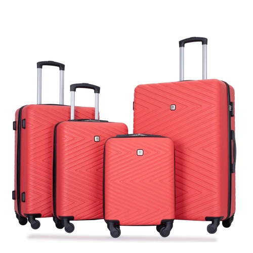 Travelhouse Luggage set 4-Piece ABS Suitcase With Spinner Wheels,24 Inch and 28 Inch with TSA Lock,16,20 inche Carry on Luggage - Image 12