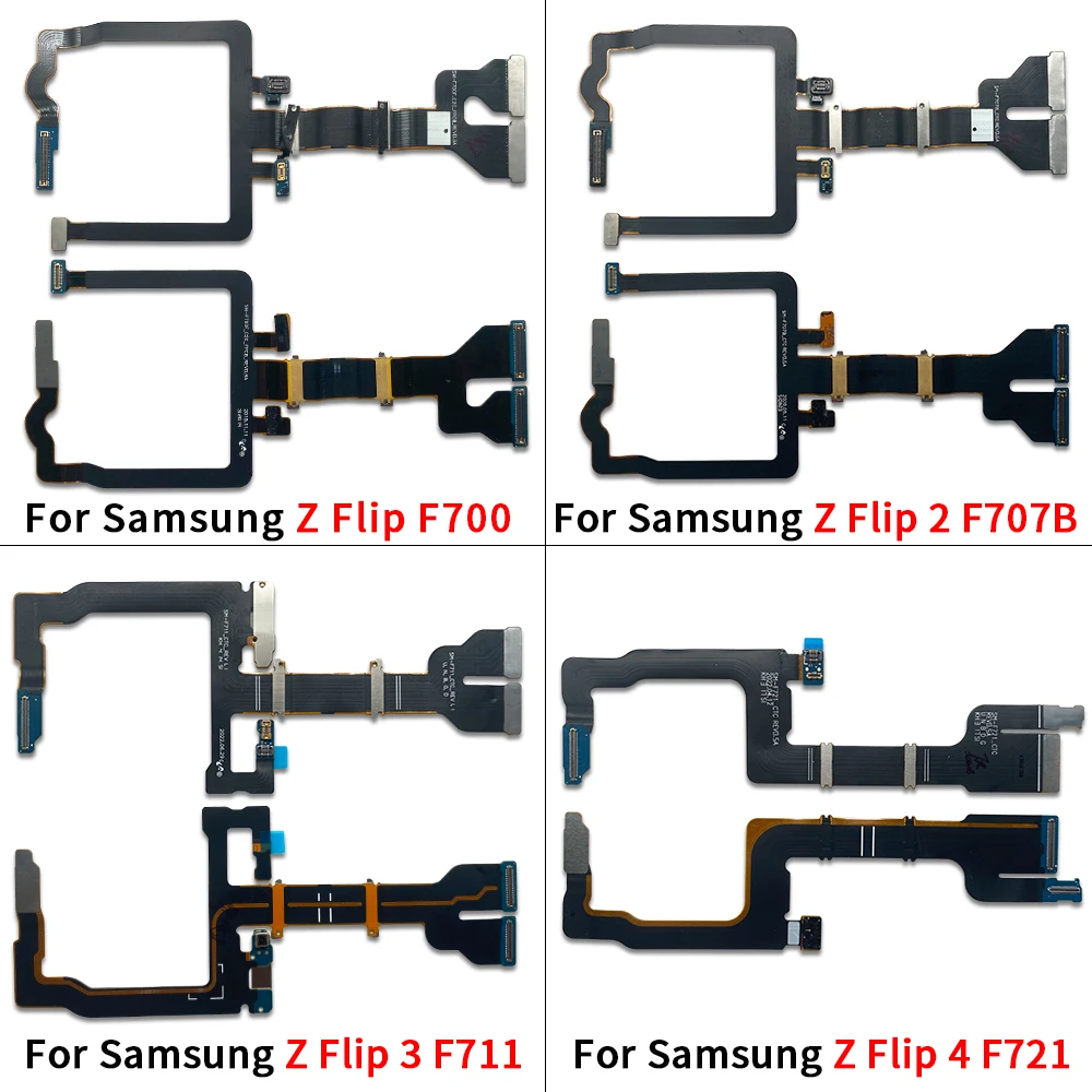Main Board Motherboard Connector LCD Flex Cable Ribbon Replacement For Samsung Z Flip 2 3 4 5 6 7 F1707B F711 F721 F731 F700 - Image 2