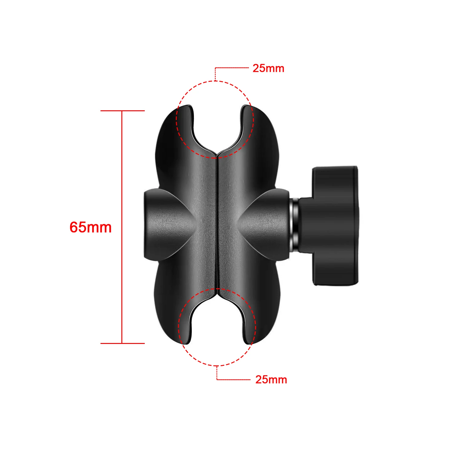 1 inch Ball Head Adapter Mount Base Motorcycle Handlebar Rearview Mirror Bracket for DJI GoPro Insta360 Action Camera Accessory - Image 26
