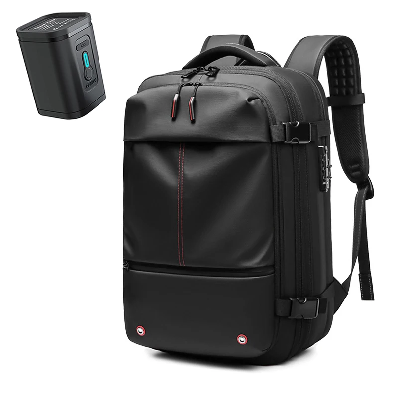 Travel Men 17 inch Laptop Backpack vacuum compression Backpack Business Large Capacity school Backpack expand outdoor backpack - Image 8