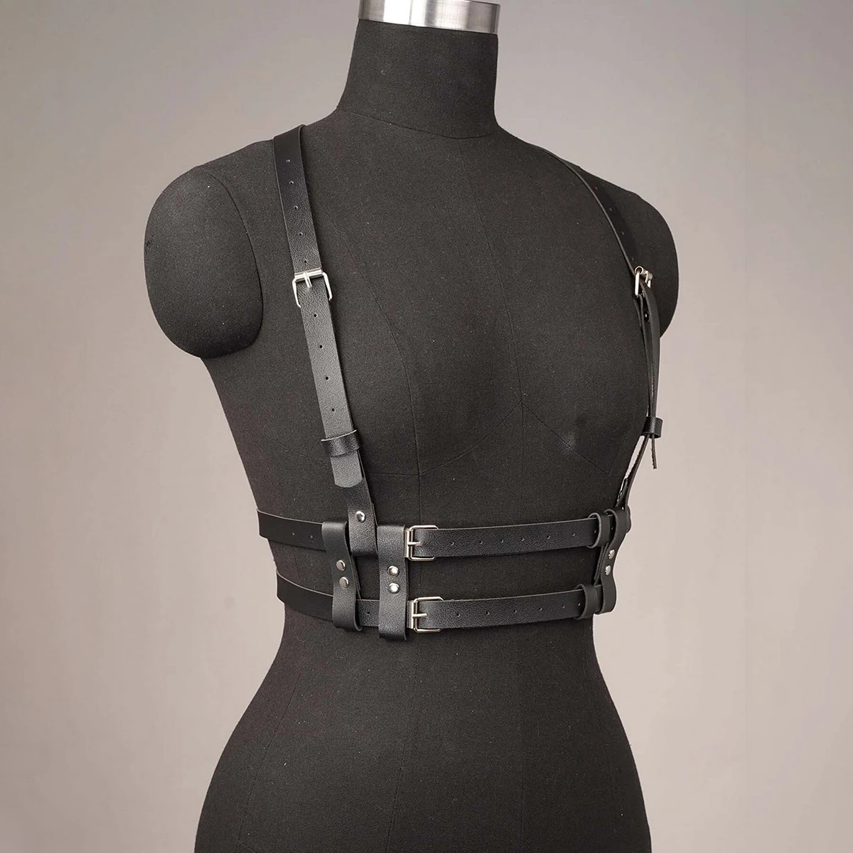 Women Punk Fashion Belt Street Style Shaping Waistband Suspenders for Women Body Harness Corset Belt Gothic Clothing Accessorie - Image 2