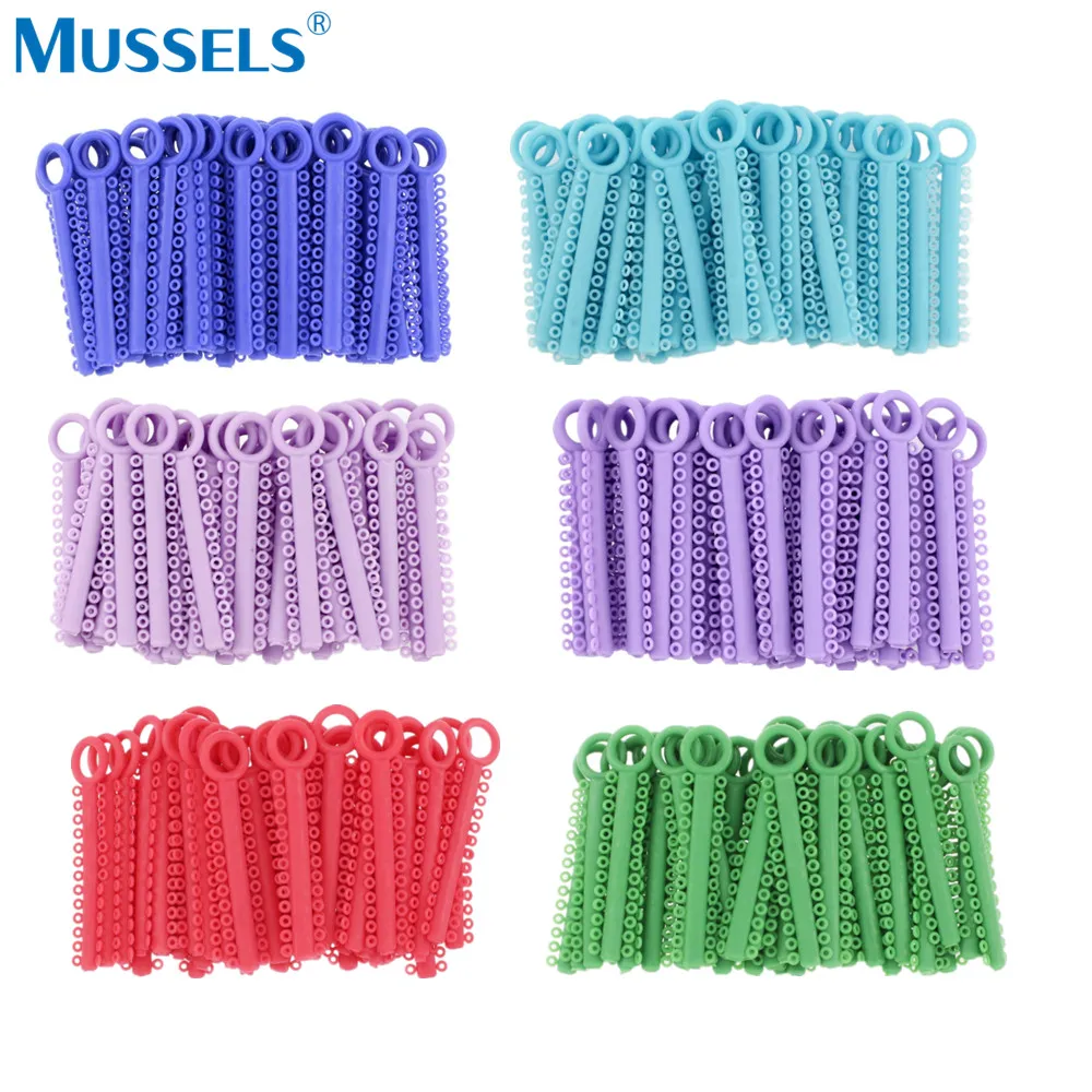 20Sticks=520PCS Dental Orthodontic Elastic Ligature Ties Rubber Bands for Teeth Braces Dentistry Elastomeric Ring Leagues Lab - Image 6