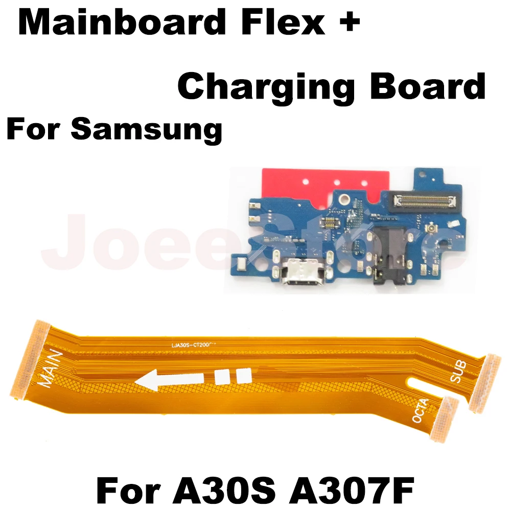 Fast Charger Main Charging Port Board For Samsung A51 A71 A70 A50 A31 A30 A20 A10 A50S Motherboard Connect USB Dock Flex Cable - Image 7