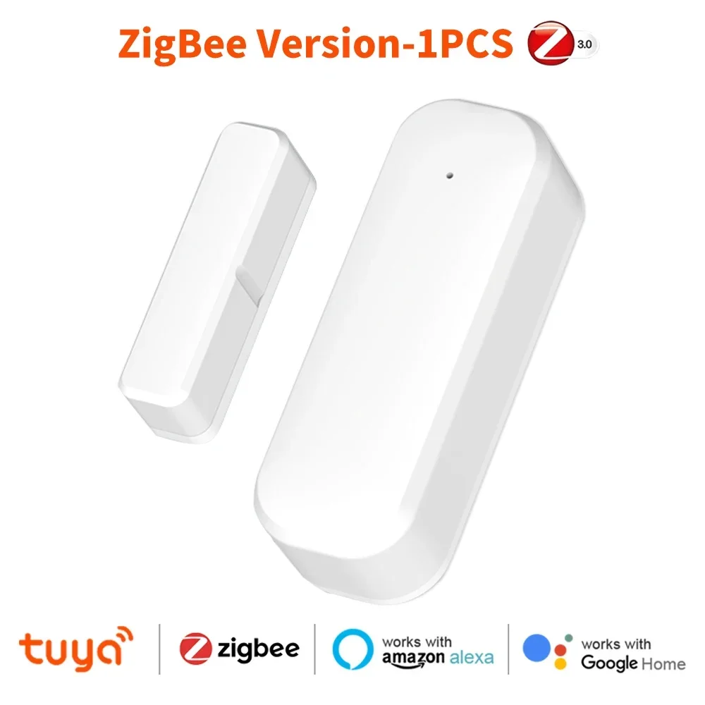 Work with Tuya Zigbee 3.0 WiFi Smart Door Window Sensor Open Close Detector Home Security Alarm Voice Control Alexa Google Home - Image 8