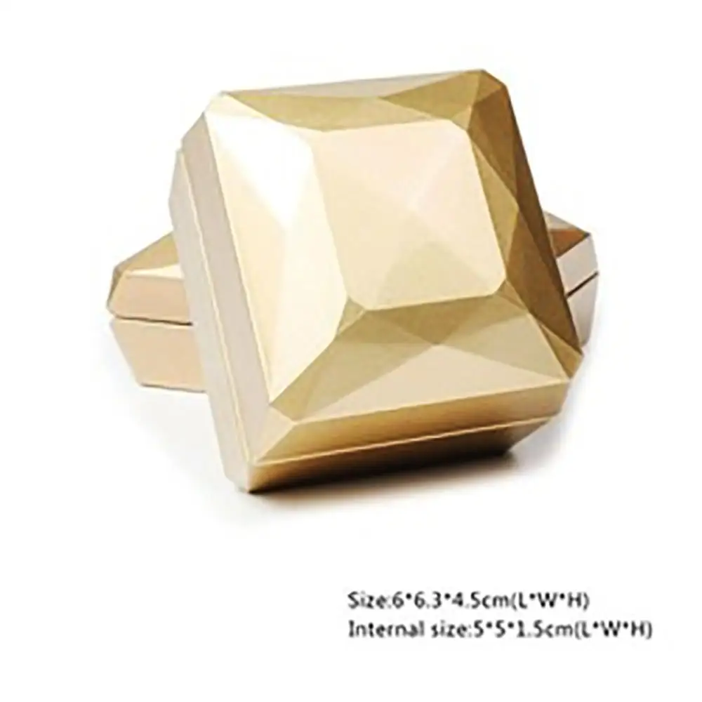 1 Pcs LED Jewelry Ring Box Luxury Velvet Rubber Necklace Pendant Gifts Display With Light For Proposal Engagement Wedding Case - Image 29