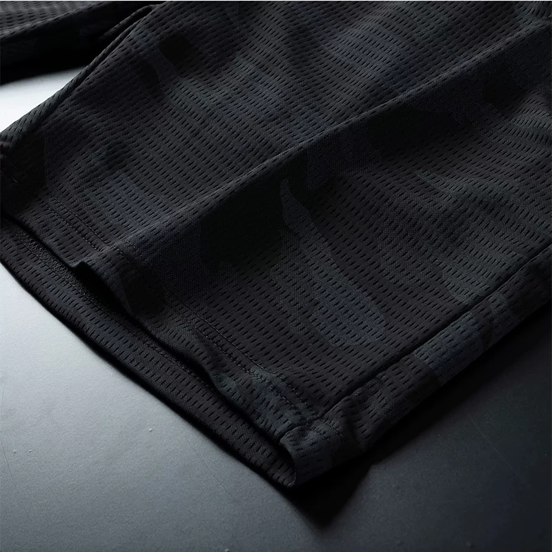 Plus Size Running Shorts Men Camouflage Basketball Sport Gym Mesh Breathable Shorts Fitness Training Workout Bottom Male Casual - Image 5
