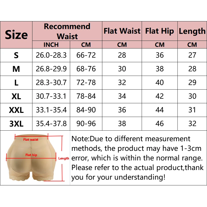 Padded Butt lifter Corrective Underwear Butt Enhancer Body Shaper Modeling Strap Fake Hip Shapwear Underwear Push Up Panties - Image 6