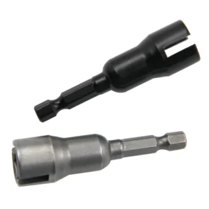 Natural color 65mm slotted socket hexagonal handle electric screwdriver wrench black butterfly hole socket wrench tool