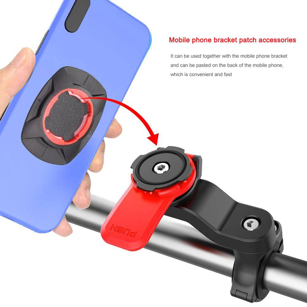 Motorcycle Bike Phone Holder Phone Bracket Vibration Damper Bike Handlebar Navigation Support for 4.7-7.2'' Phone - Image 2