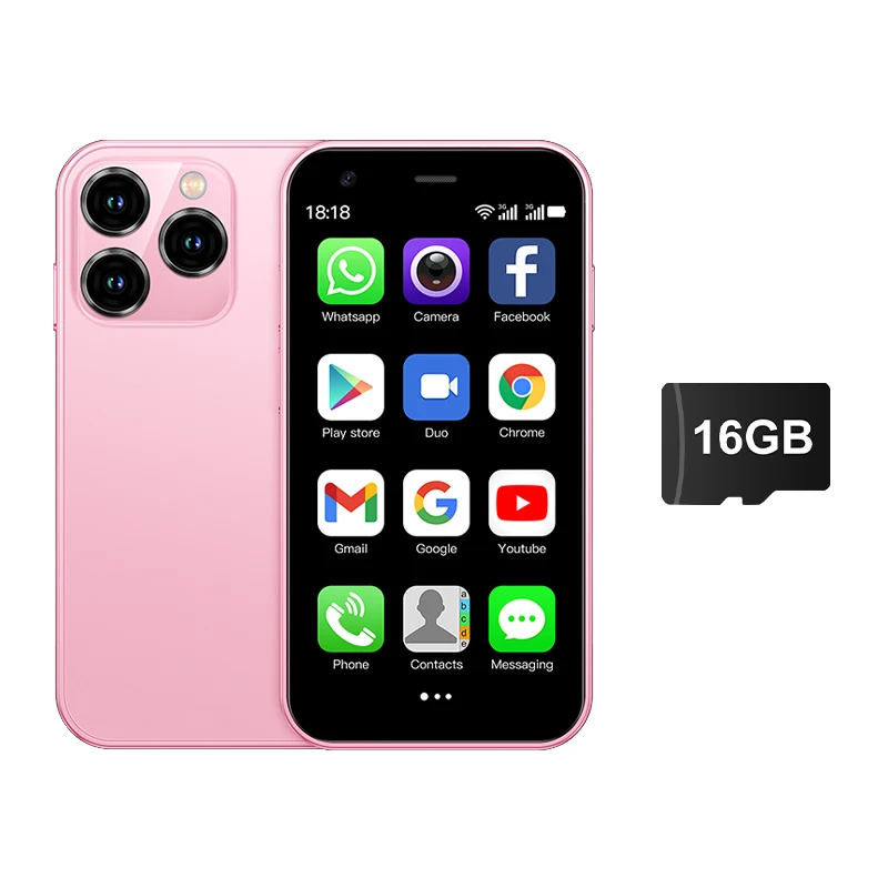 SERVO 15SE Mini Smartphone 3G WCDMA Android System WiFi Hotspot Play Store 3.0" Display Small Palm Smart Phones Dual SIM Standby - Image 11