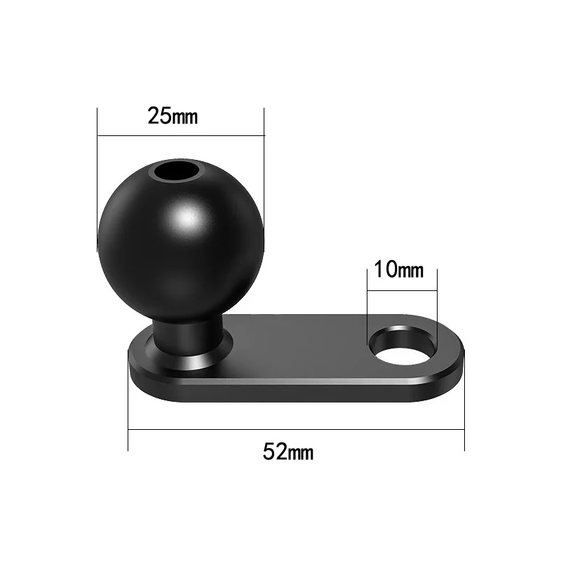 1 inch Ball Head Adapter Mount Base Motorcycle Handlebar Rearview Mirror Bracket for DJI GoPro Insta360 Action Camera Accessory - Image 13