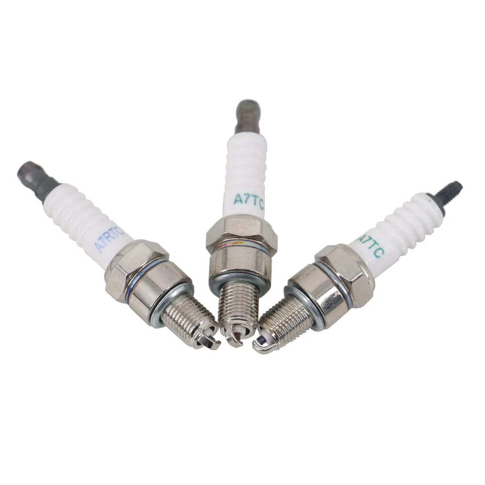 Motorcycle Spark Plug A7RTC A7TC For GY6 50cc 70cc 90cc 125cc 150cc Scooter ATV Quads Go Kart Dirt Bike Moped QMI157 - Image 2